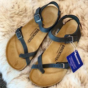 NWT Birkenstock Mayari Birko-Flor Sandals, Size 40 / 9